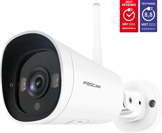 G4C Beveiligingscamera - 2K 4MP WiFi Buitencamera - Kleur Nachtzicht 20m - Starlight Sensor - IP66 Waterdicht - Spotlight - Bewegingsdetectie - App Bediening - Alexa Google Assistant
