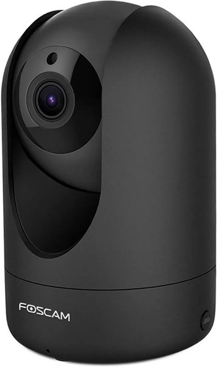 R4M - Beveiligingscamera - 4MP Super HD - Nachtzicht 10 meter - WiFi - IP camera - Zwart by Foscam in Black – product photo