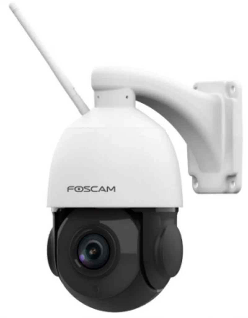 SD2X Beveiligingscamera - 2MP - Dual-Band - PTZ - 18x optische zoom - 50 m nachtzicht van Foscam in Wit – productfoto