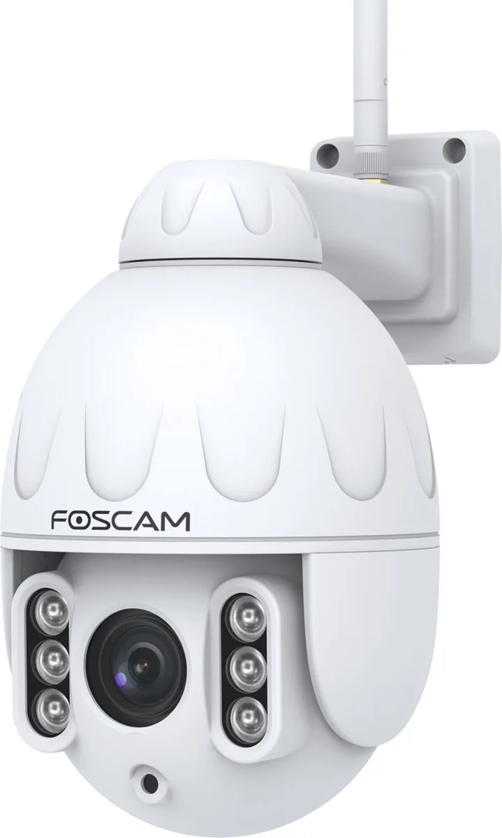 SD4 Beveiligingscamera - Buitencamera - 4x Zoom - Full HD - 4MP - Pan/tilt zoom - Nachtzicht 50m van Foscam in Wit – productfoto