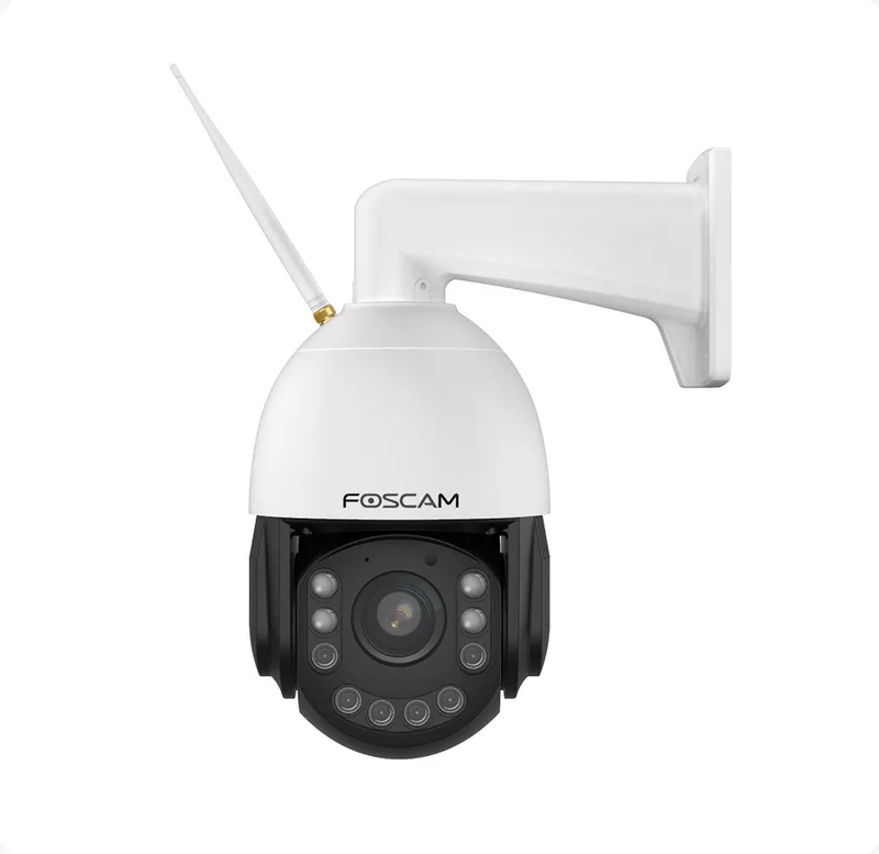 SD4H Beveiligingscamera - Buitencamera - 2K - Nachtzicht 200m - PTZ - Dual-Band - WiFi - 4MP van Foscam in Wit – productfoto
