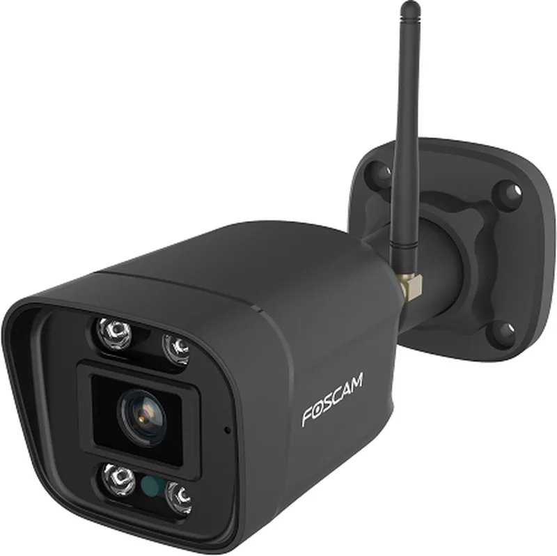 V5P Bullet IP-beveiligingscamera Buiten 3072 x 1728 Pixels Muur van Foscam in Zwart – productfoto