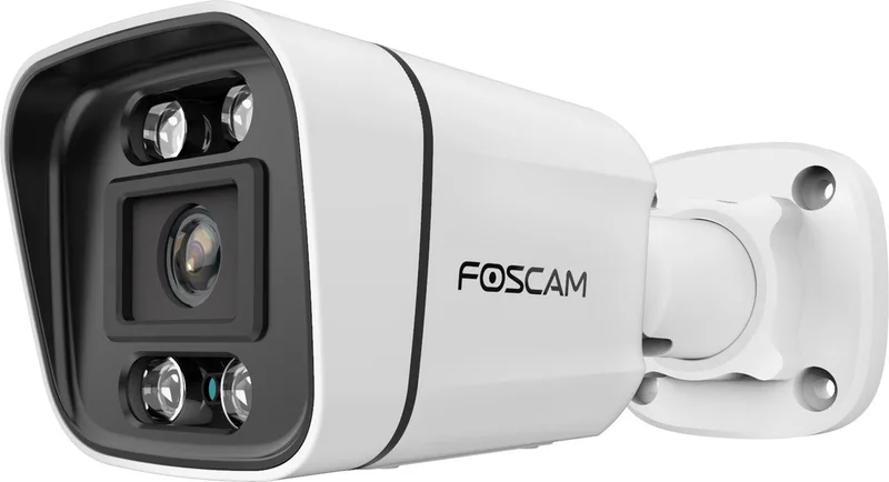 V8EP Beveiligingscamera - 8MP - UHD PoE IP beveiligingscamera- persoons en voertuig detectie by Foscam in White – product photo
