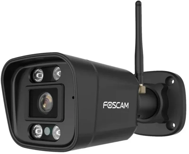 V8P Beveiligingscamera - 4K/8MP - Dual-band - WiFi - Camera met geluid- en lichtalarm - Zwart van Foscam in Zwart – productfoto
