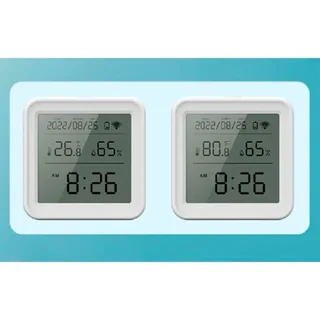 Smart temperature and humidity sensor Wi-Fi S6 (LCD screen backlight) van Gosund – productfoto 2 van 5