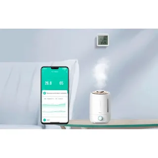 Smart temperature and humidity sensor Wi-Fi S6 (LCD screen backlight) van Gosund – productfoto 3 van 5