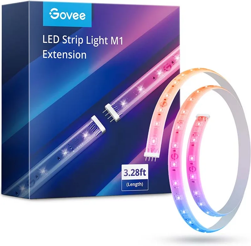 LED Strip Light M1 Extension (1m) by Govee in Black – product photo 1 of 6