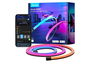 Neon Rope Light for Desks 3m - led strip - RGBIC - app-bediening - Alexa/Google by Govee in White – product photo 2 of 5