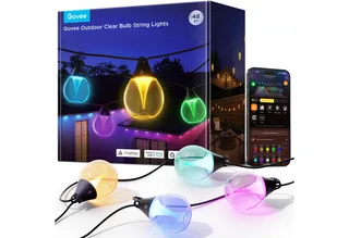 Outdoor Clear Bulb String Lights slimme buitenverlichting RGBWW Matter de Govee – photo produit 2 sur 5