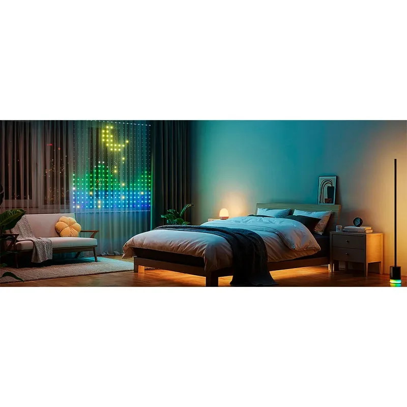 slimme curtain lights 1,5x1,5m RGBIC - 400 leds de Govee en Transparent – photo produit 6 sur 6