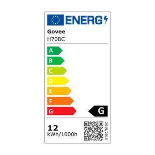 slimme curtain lights 1,5x1,5m RGBIC - 400 leds de Govee en Transparent – photo produit 2 sur 6
