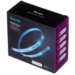 slimme RGB ledstrip 5m - app en spraakbediening de Govee en Blanc – photo produit 6 sur 6