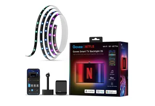 slimme tv verlichting Matter - 55-65 inch Backlight 3S - Netflix editie de Govee en Noir – photo produit 3 sur 4