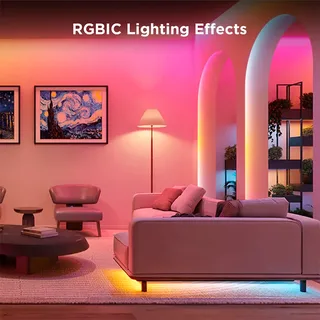 Strip Light S 5 m - led strip - RGBICW - app-bediening - Alexa/Google - Matter compatibel de Govee en Blanc – photo produit 4 sur 6
