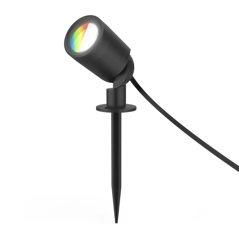 Gartenleuchte WLAN, Erweiterung für Hama Gartenstrahler + Erdspieß, IP65 de Hama – photo produit