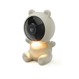 Slimme bewakingscamera voor baby's WLAN app nachtlicht audio 1080p IP-camera Wit fra Hama – produktbillede 2 af 2