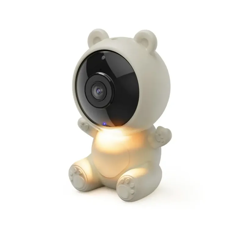 Slimme bewakingscamera voor baby's WLAN app nachtlicht audio 1080p IP-camera Wit fra Hama – produktbillede 2 af 2