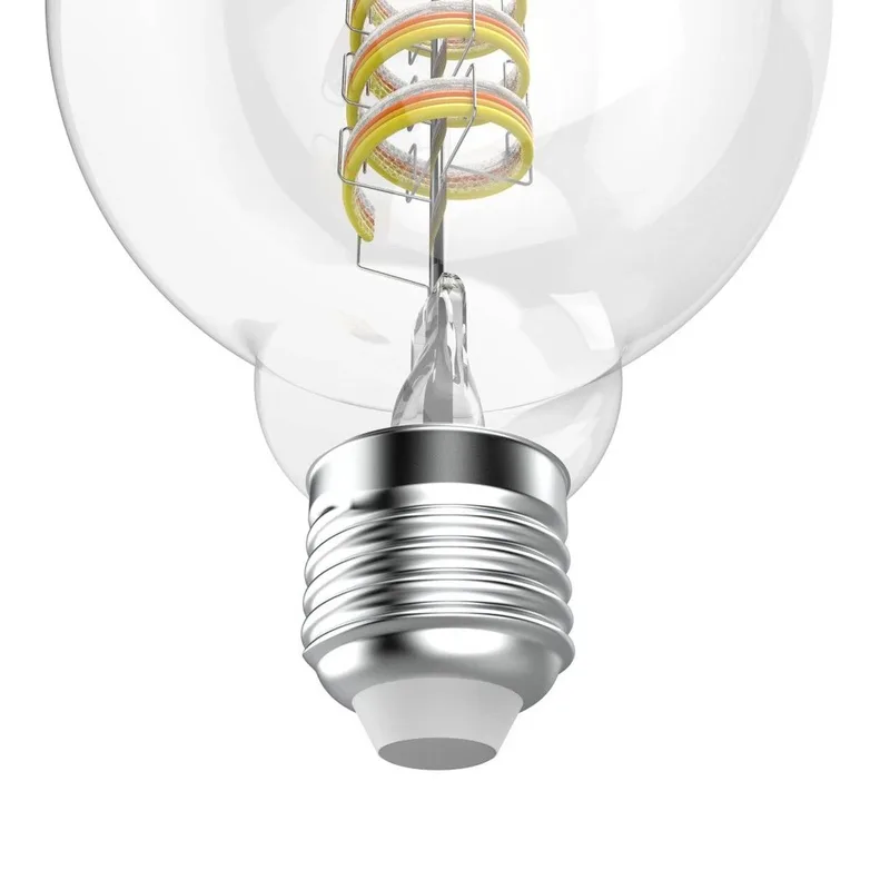 Smart LED Filament E27 G95, WLAN, Matter, 4,9 W, RGBW van Hama – productfoto