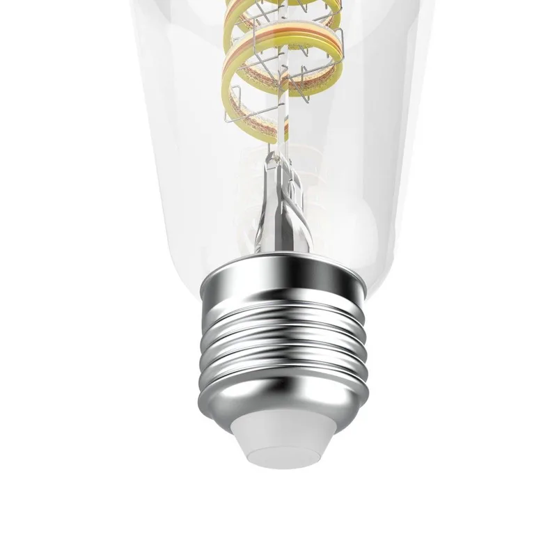 Smart LED Filament E27 ST64, WLAN, Matter, 4,9 W, RGBW van Hama – productfoto