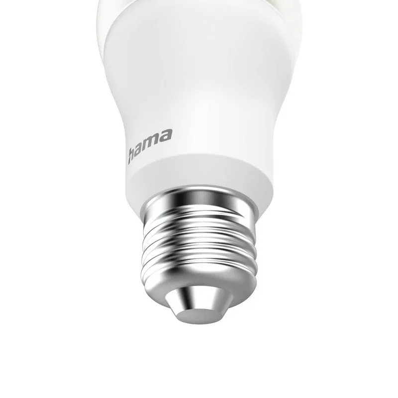 Smart LED lamp helder E27 A60 WLAN Matter 9W RGBW de Hama – photo produit