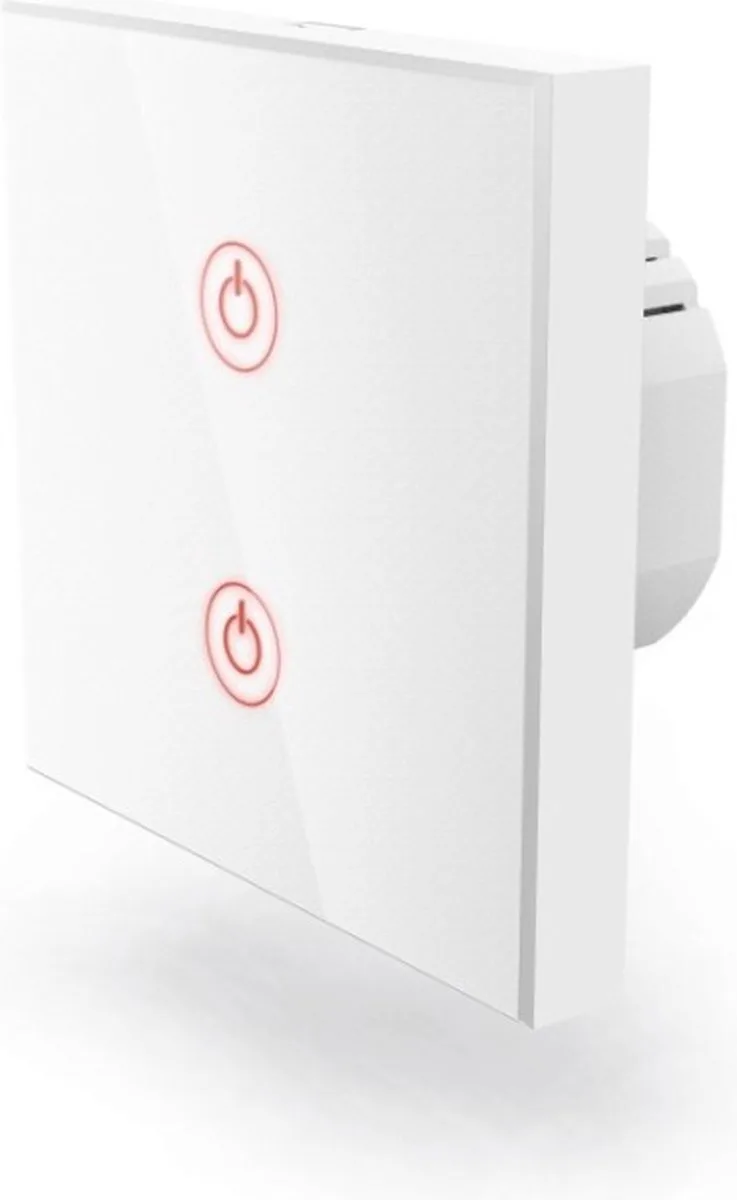 Wifi-touch-wandschakelaar, inbouw, wit by Hama in Kleurloos – product photo