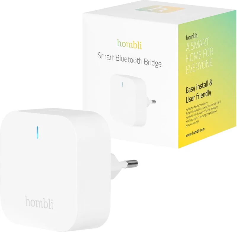 Bluetooth Bridge - Hub sensoren, WiFi 2,4 GHz, Bluetooth 4.2, Bridge voor Hombli-sensoren de Hombli en Blanc – photo produit