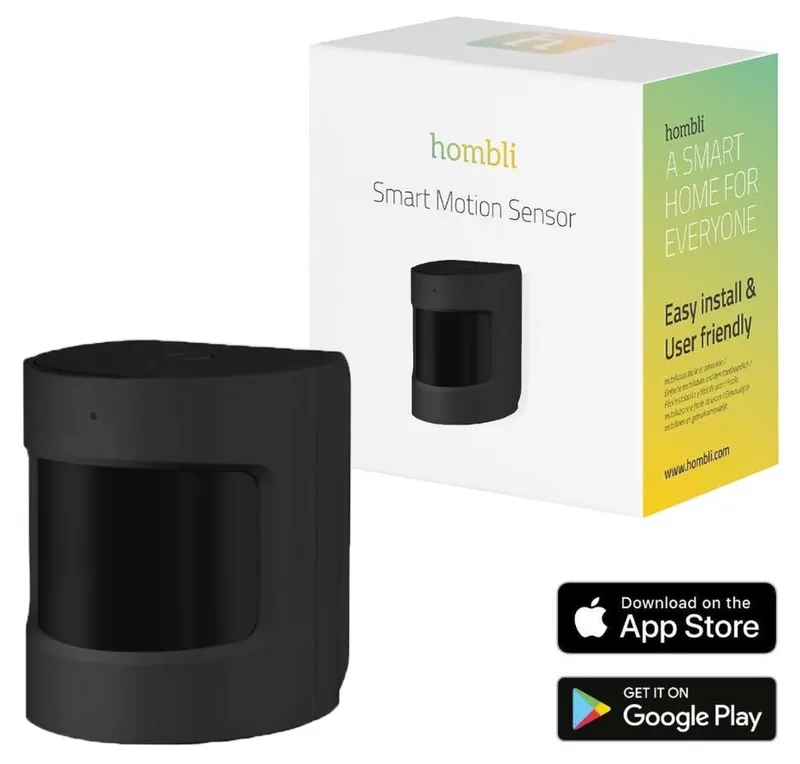 Slimme Contactsensor - Directe Melding- Groot Bereik - Draadloos - Eenvoudig Te Monteren de Hombli en Noir – photo produit
