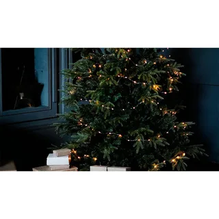 Slimme Kerstverlichting Voor Binnen en Buiten - LED Christmas Lights Kerstversiering Wit & Warm Witte Kerstboom verlichting 20m App gestuurd by Hombli – product photo 2 of 5