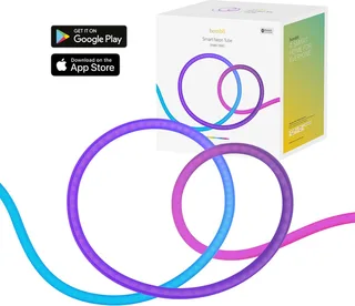 Slimme Neon Lichtsnoer - 5m - RGB & IC - IP65 - App bestuurd - Led Tube buiten - LED Verlichting - Ledstrip by Hombli in Black – product photo 1 of 4