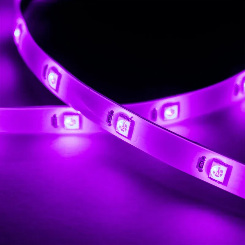 Smart LED Strip - RGB - 5 Meter - en Gekleurd Licht - RGB - Bediening met app of stem - Wifi - 1 stuks by Hombli in White – product photo 5 of 5