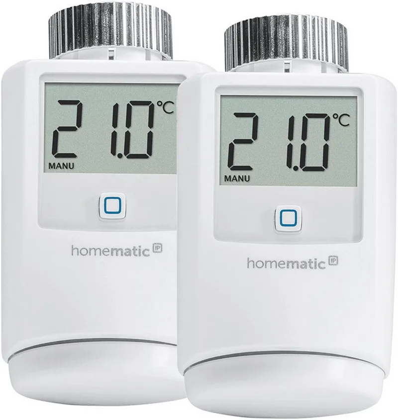 Heizkörperthermostat Heizkörperthermostat 2er Set van Homematic IP in Wit – productfoto