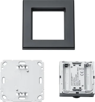 Heizkörperthermostat Wandthermostat mit Luftfeuchtigkeitssensor (V2) van Homematic IP in Zwart – productfoto 5 van 5