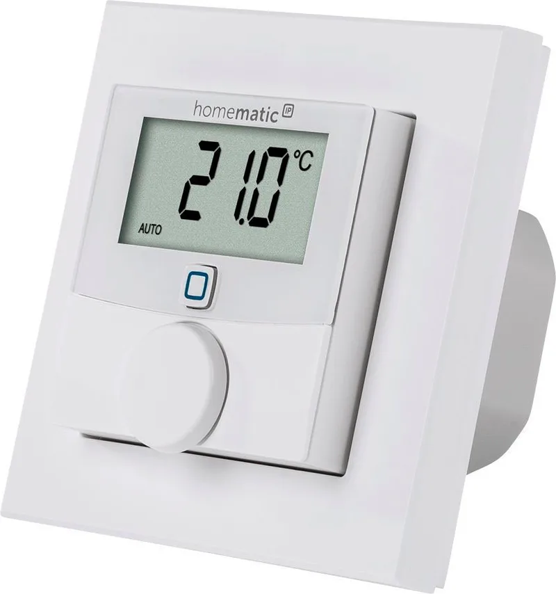 Wandthermostaat met schakeluitgang HmIP-BWTH 230 V van Homematic IP in Wit – productfoto 3 van 5