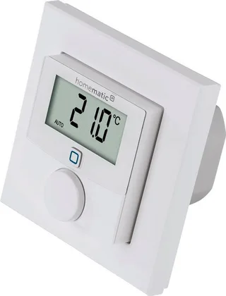 Wandthermostaat met schakeluitgang HmIP-BWTH 230 V van Homematic IP in Wit – productfoto 4 van 5