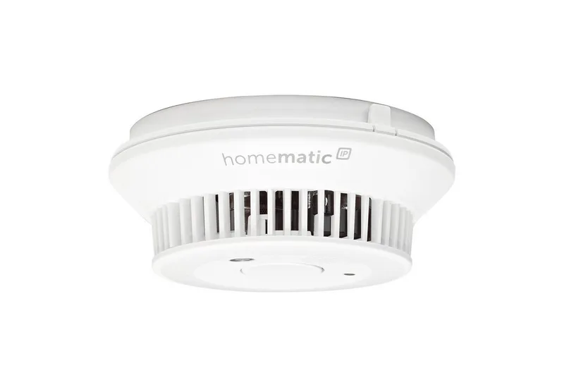 Rauchwarnmelder Smart-Home-Zubehör, 10 Jahre Batterielebensdauer von Homematic IP in Weiß – Produktfoto