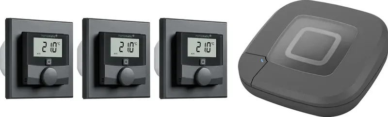 Starter Kit smarte Fußbodenheizung HmIP-HAP2-A+HmIP-BWTH-A by Homematic IP – product photo
