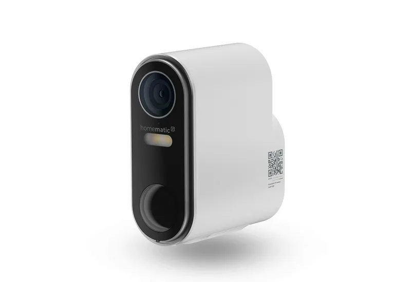 Überwachungskamera Akku-Außenkamera (Außenbereich) von Homematic IP in Weiß – Produktfoto