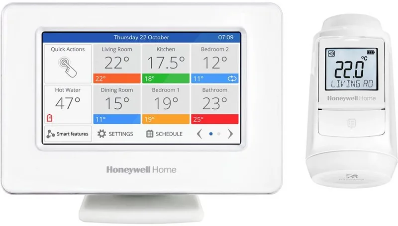 EVO-APARTMENT-PLUS Radiatorthermostaat set Honeywell evohome de Honeywell Home en Blanc – photo produit 1 sur 2