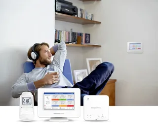EVO-APARTMENT-PLUS Radiatorthermostaat set Honeywell evohome de Honeywell Home en Blanc – photo produit 2 sur 2