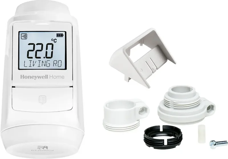 EVO-TRV Evohome Heizkörperthermostat elektronisch 0 bis 35 °C fra Honeywell Home – produktbillede