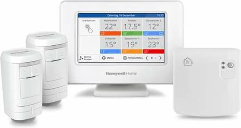 Evohome Wifi 2-zone radiatorpakket Aan/uit van Honeywell Home in Wit – productfoto