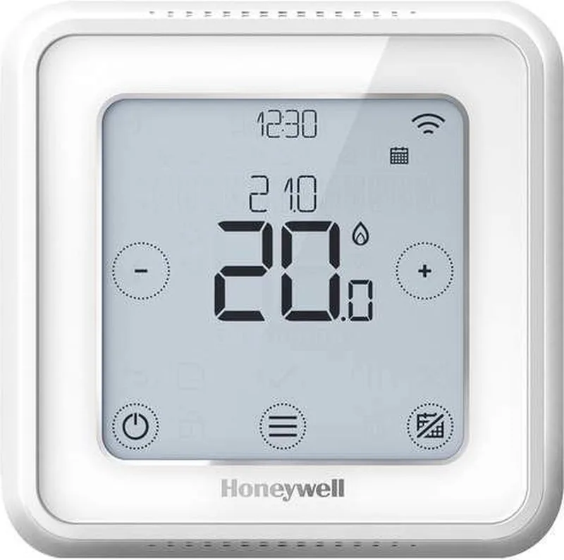 Lyric T6 Slimme Thermostaat - Bedraad van Honeywell Home in Wit – productfoto