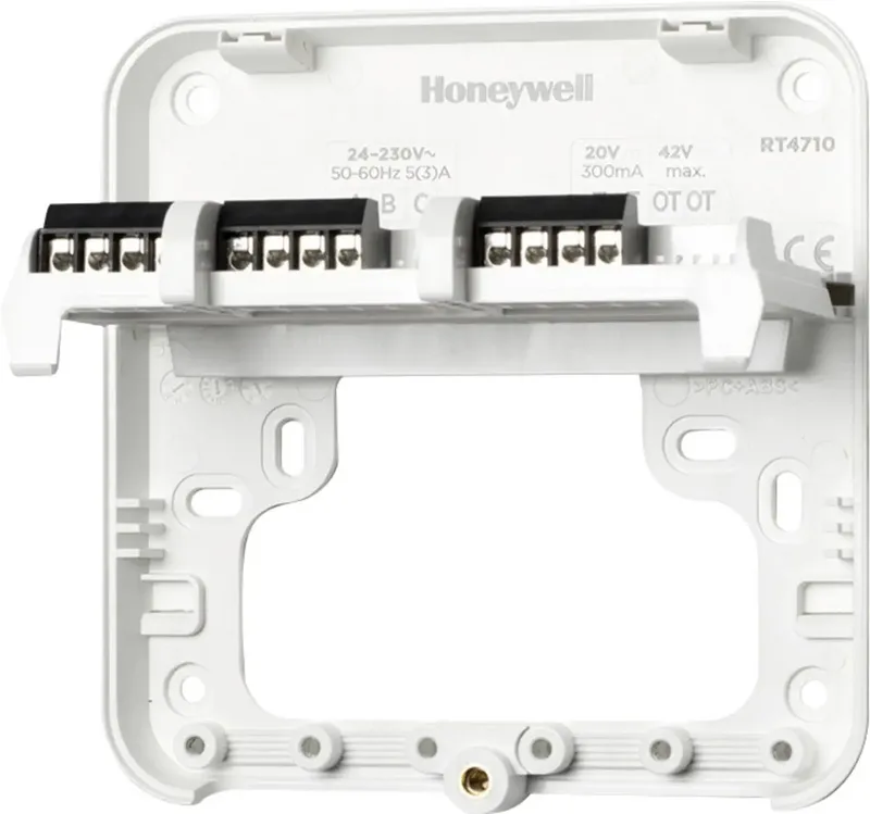 Y6R910WF6042 T6 Draadloze kamerthermostaat Montagewijze: Opbouw (op muur) 1 stuk(s) by Honeywell Home in Kleurloos – product photo 3 of 4