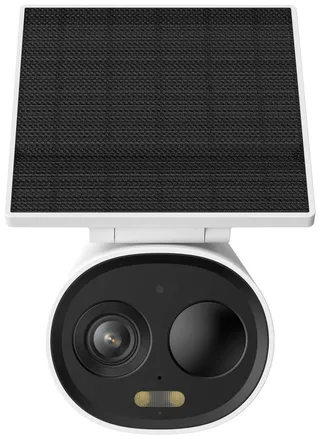 Cell 3C All-In-One - 2K Draadloze Beveiligingscamera Voor Buiten - Inclusief Ingebouwd Zonnepaneel - Volledig Draadloos - Bewaking Voor Buiten Met Nachtzicht In Kleur - Sirene - IP66 Weerbestendig - Grote 5000mAh Batterijcapaciteit van Imou in Wit – productfoto 2 van 2