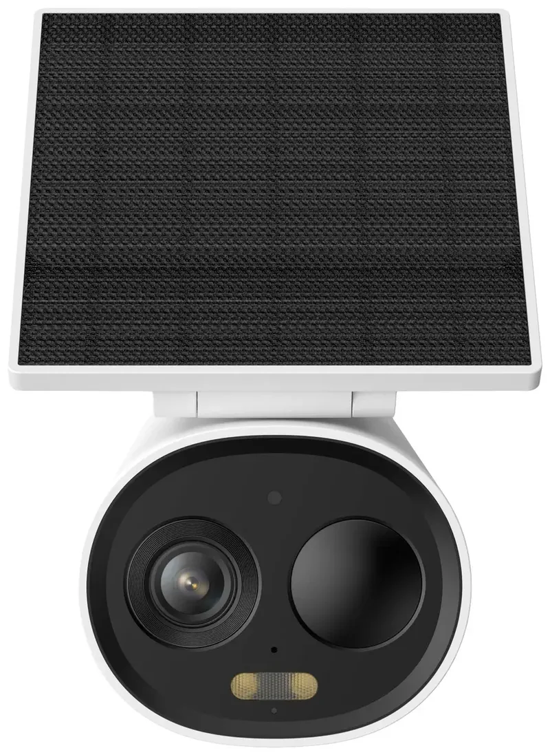 Cell 3C All-In-One - 2K Draadloze Beveiligingscamera Voor Buiten - Inclusief Ingebouwd Zonnepaneel - Volledig Draadloos - Bewaking Voor Buiten Met Nachtzicht In Kleur - Sirene - IP66 Weerbestendig - Grote 5000mAh Batterijcapaciteit van Imou in Wit – productfoto 2 van 2