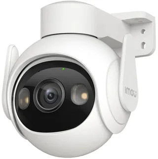 Cruiser 2 - Beveiligingscamera Voor Buiten - 3K Beeldkwaliteit - Panoramisch Draaien En Kantelen Voor Volledige Dekking - WiFi 6 - Slimme Kleuren Nachtzicht - Accurate Detectiebereik Tot 22m Voor Personen En 44m Voor Auto's - IP66 Weerbestendig van Imou in Wit – productfoto 1 van 3