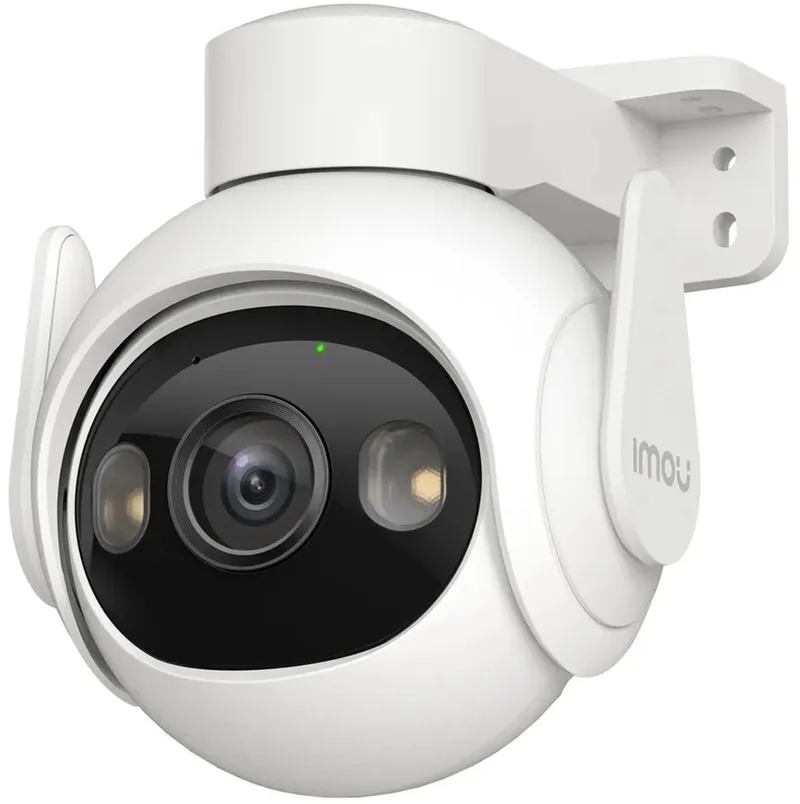 Cruiser 2 - Beveiligingscamera Voor Buiten - 3K Beeldkwaliteit - Panoramisch Draaien En Kantelen Voor Volledige Dekking - WiFi 6 - Slimme Kleuren Nachtzicht - Accurate Detectiebereik Tot 22m Voor Personen En 44m Voor Auto's - IP66 Weerbestendig van Imou in Wit – productfoto 1 van 3