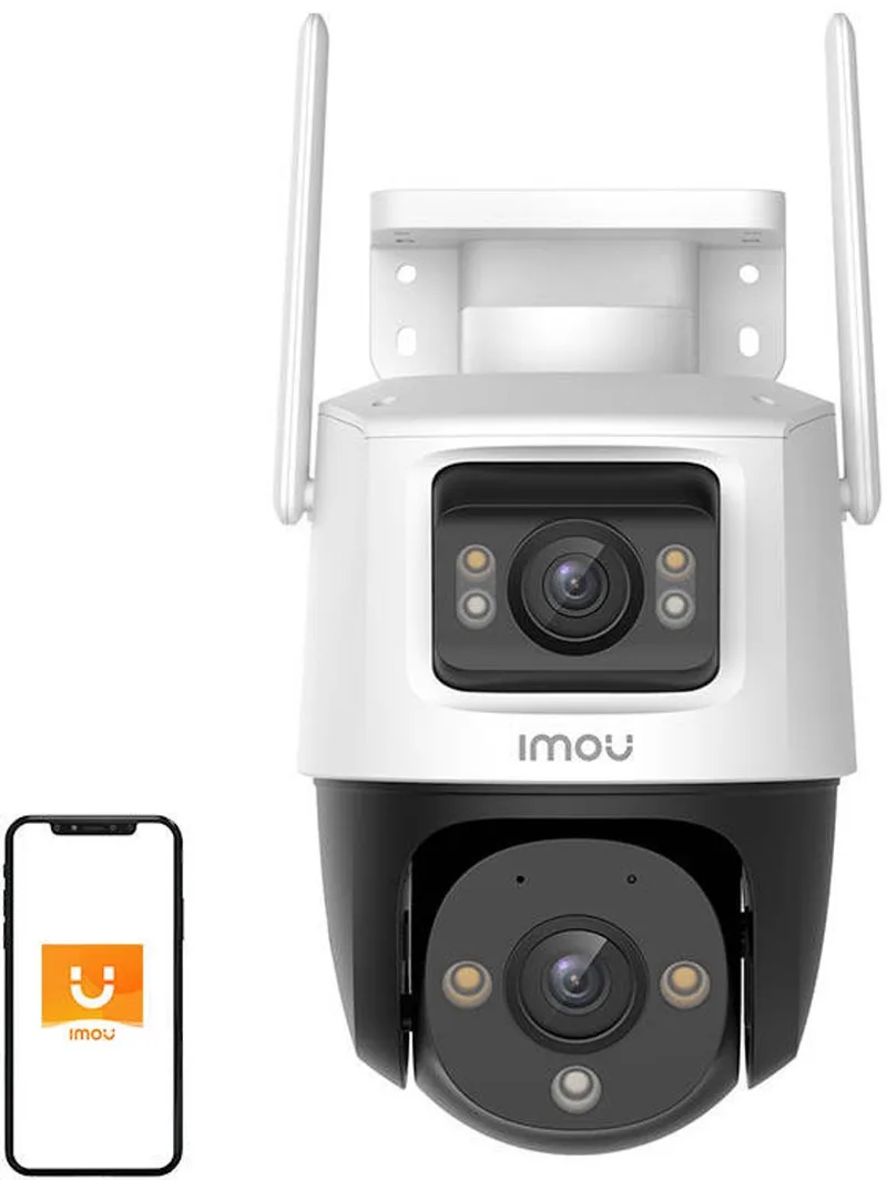 Outdoor Wi-Fi Camera Cruiser Dual 8Mp Voor Buitenbewaking van Imou in Transparant – productfoto