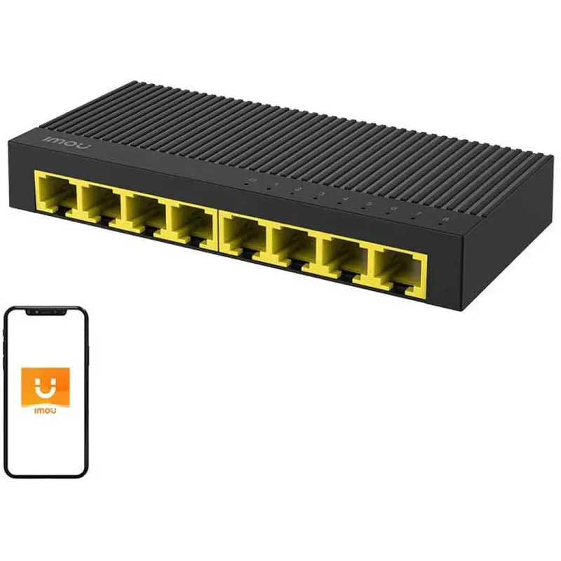SG108C 8?Port LAN Switch van Imou – productfoto
