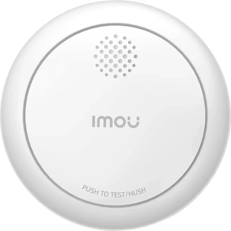 ZSM1-EU Rauchwarnmelder mit App-Steuerung netzbetrieben, batteriebetrieben (Ø x H) 86 mm x 34.5 mm fra Imou – produktbillede